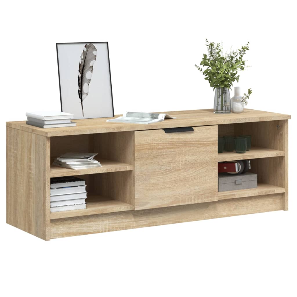 TV Cabinet Sonoma Oak 102x35.5x36.5 cm Engineered Wood