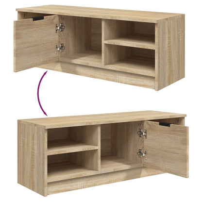 TV Cabinet Sonoma Oak 102x35.5x36.5 cm Engineered Wood