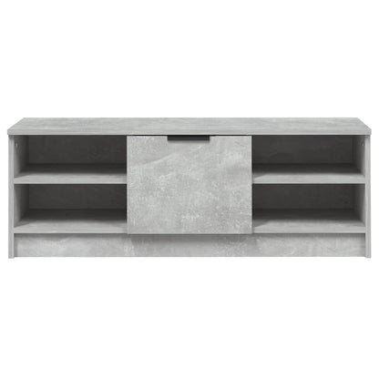 TV Cabinet Concrete Grey 102x35.5x36.5 cm Engineered Wood