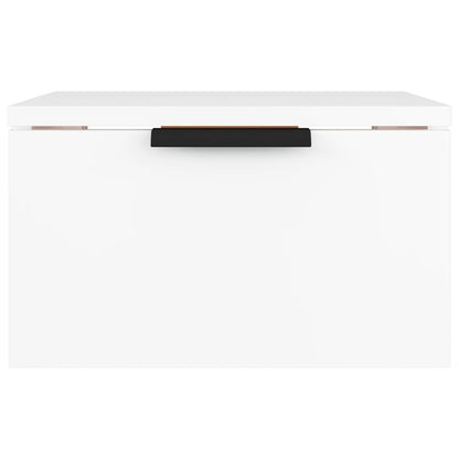 Wall-mounted Bedside Cabinet White 34x30x20 cm