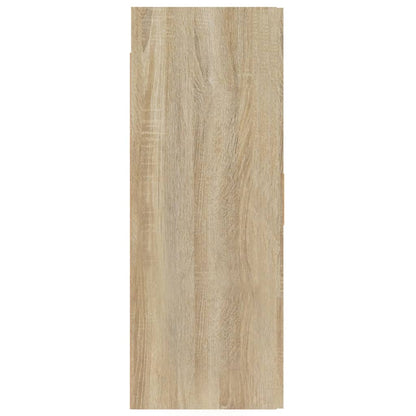 Hanging Wall Cabinet Sonoma Oak 69.5x34x90 cm