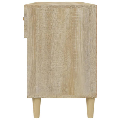 Shoe Cabinet Sonoma Oak 102x35x55 cm Engineered Wood