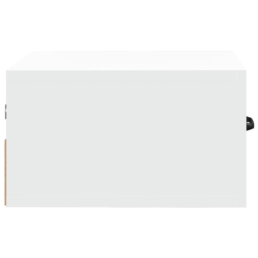 Wall-mounted Bedside Cabinet White 35x35x20 cm