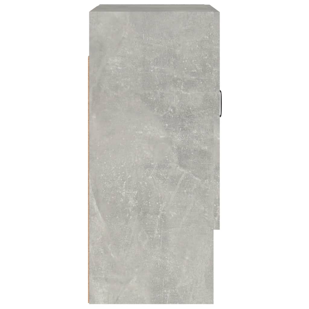 Wall Cabinet Concrete Grey 60x31x70 cm Engineered Wood