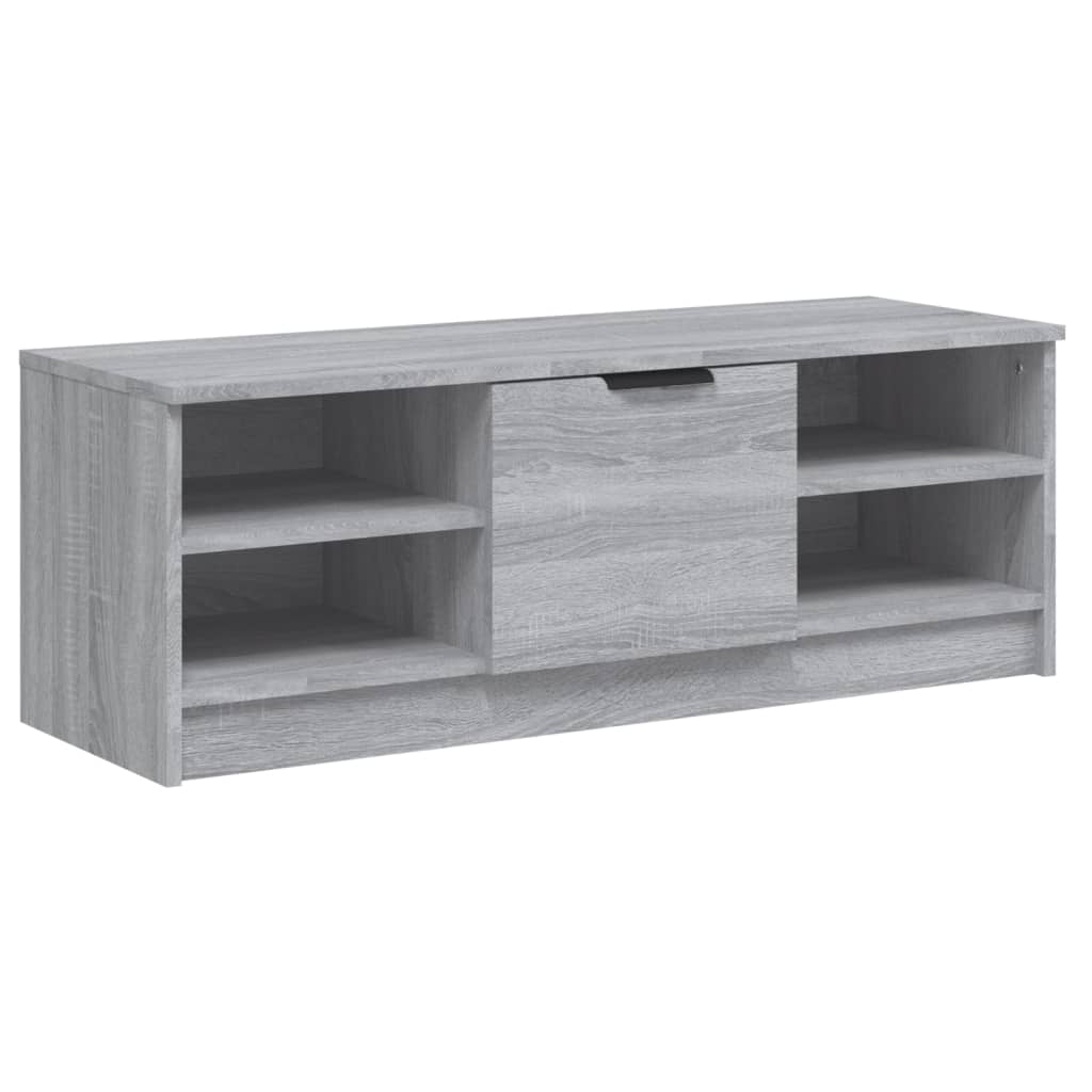 TV Cabinet Grey Sonoma 102x35.5x36.5 cm Engineered Wood