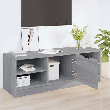 TV Cabinet Grey Sonoma 102x35.5x36.5 cm Engineered Wood