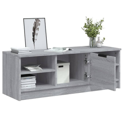 TV Cabinet Grey Sonoma 102x35.5x36.5 cm Engineered Wood