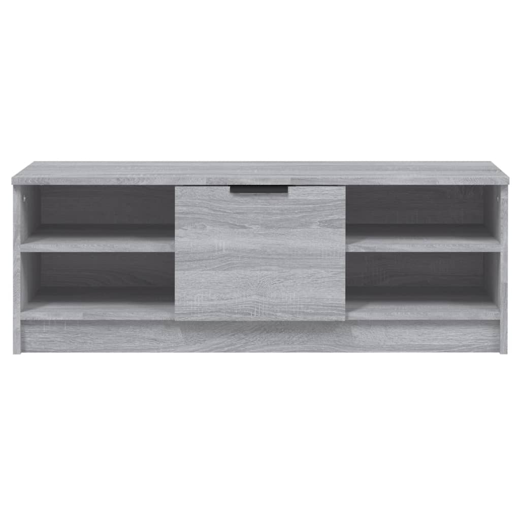 TV Cabinet Grey Sonoma 102x35.5x36.5 cm Engineered Wood