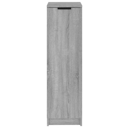 Shoe Cabinet Grey Sonoma 30x35x100 cm Engineered Wood