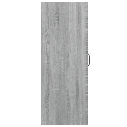 Hanging Wall Cabinet Grey Sonoma 69.5x34x90 cm