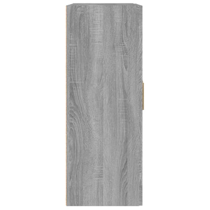 Wall Cabinet Grey Sonoma 69.5x32.5x90 cm Engineered Wood
