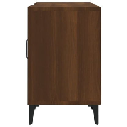 TV Cabinet Brown Oak 150x30x50 cm Engineered Wood