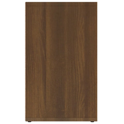 Shoe Cabinet Brown Oak 52.5x30x50 cm