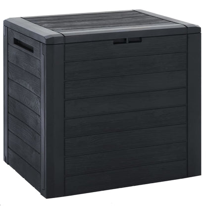 Garden Storage Box Anthracite 58.5x46x55 cm Polypropylene