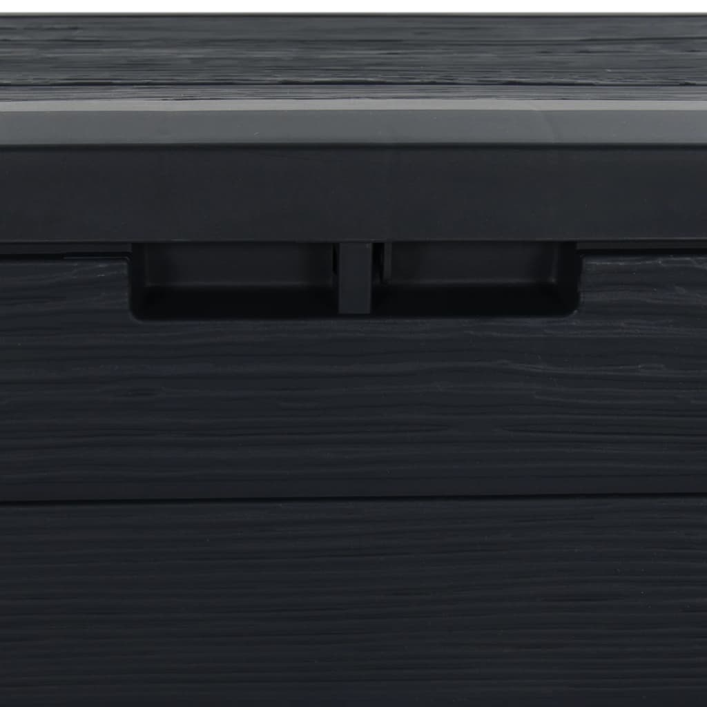 Garden Storage Box Anthracite 58.5x46x55 cm Polypropylene