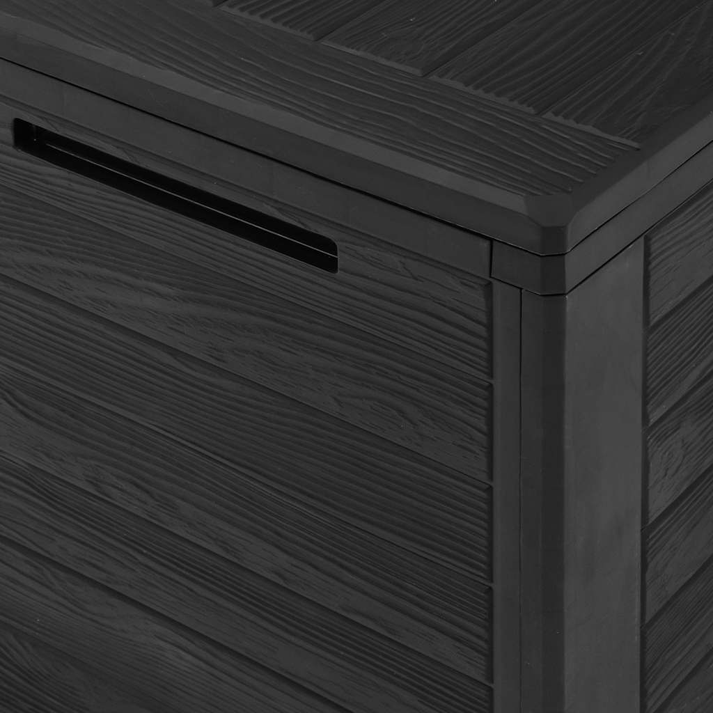Garden Storage Box Anthracite 58.5x46x55 cm Polypropylene