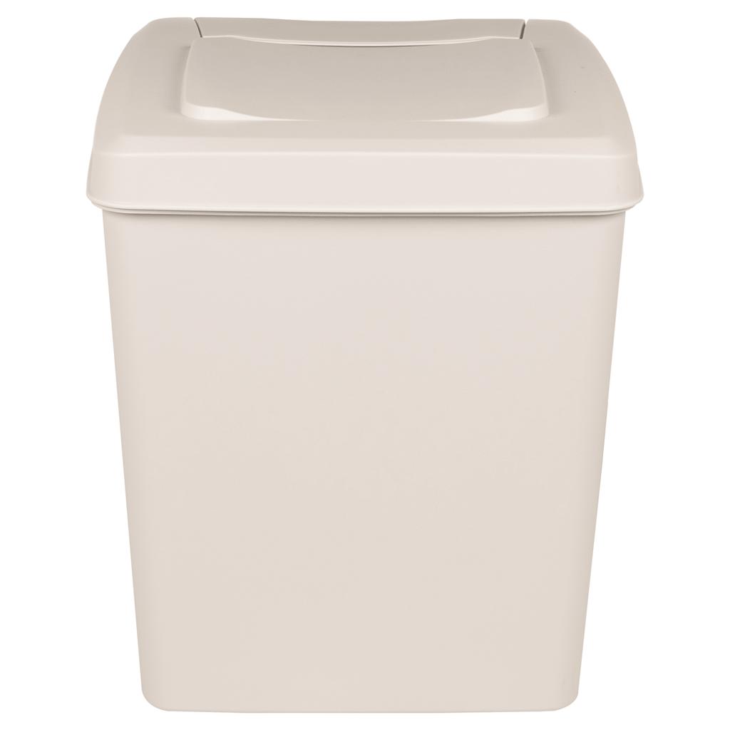 Stackable Garbage Bin Boxes 3 pcs White 75 L Polypropylene