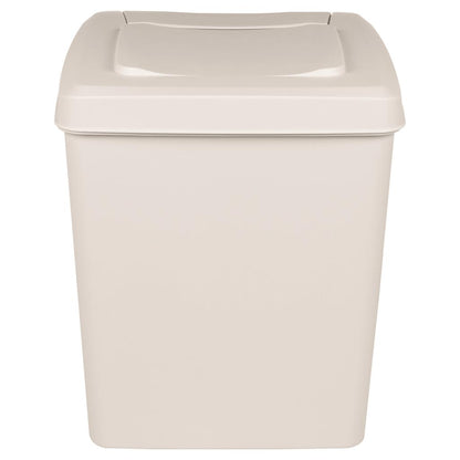 Stackable Garbage Bin Boxes 3 pcs White 75 L Polypropylene