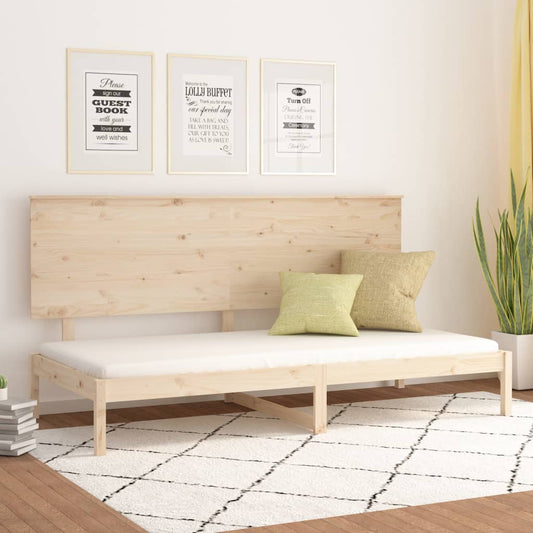 Day Bed without Mattress 90x200 cm Solid Wood Pine