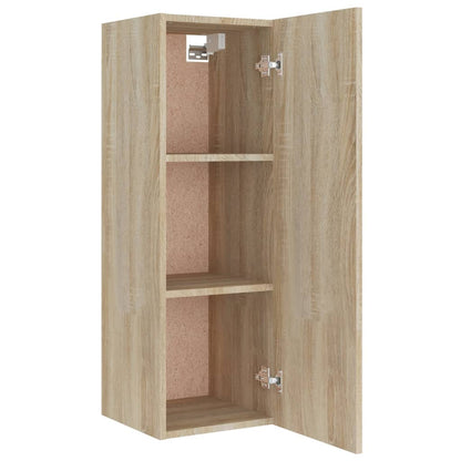 5 Piece TV Cabinet Set Sonoma Oak Engineered Wood