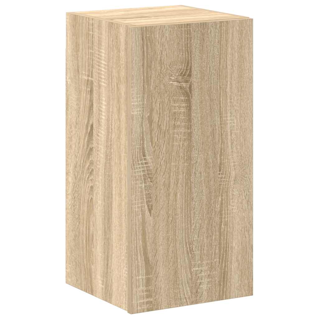 4 Piece TV Cabinet Set Sonoma Oak Engineered Wood