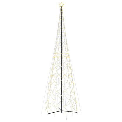 Christmas Cone Tree Warm White 1134 LEDs 230x800 cm