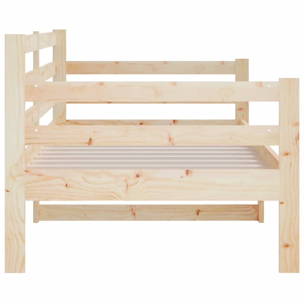 Day Bed without Mattress 90x190cm Solid Wood Pine