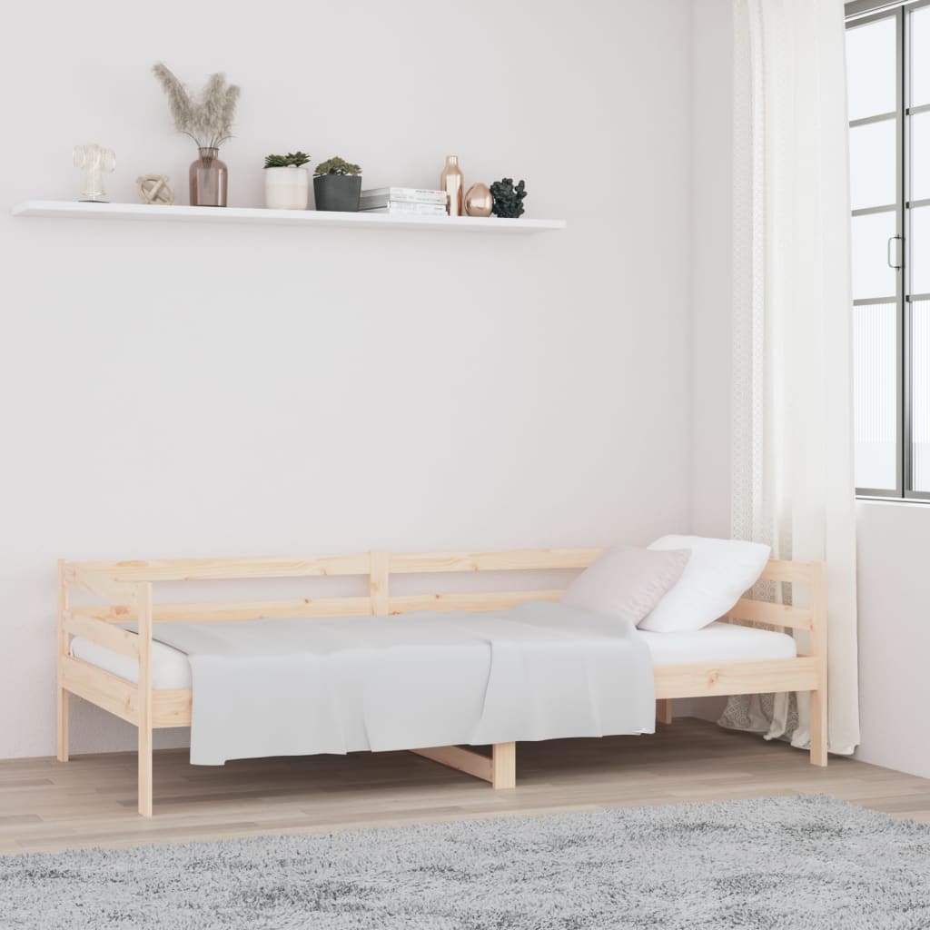 Day Bed without Mattress 80x200cm Solid Wood Pine