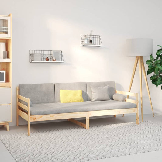 Day Bed without Mattress 80x200cm Solid Wood Pine