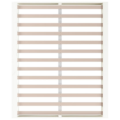 Bed Frame without Mattress White 200x200 cm Solid Wood