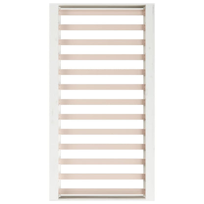 Bed Frame without Mattress White 120x190 cm Small Double  Solid Wood
