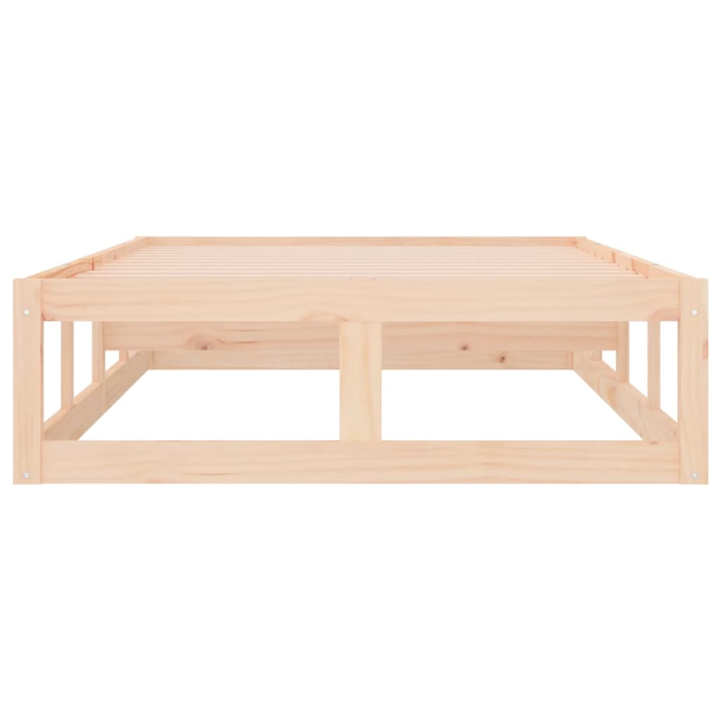 Bed Frame without Mattress 100x200 cm Solid Wood
