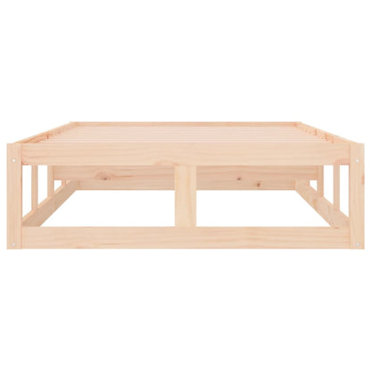 Bed Frame without Mattress 100x200 cm Solid Wood