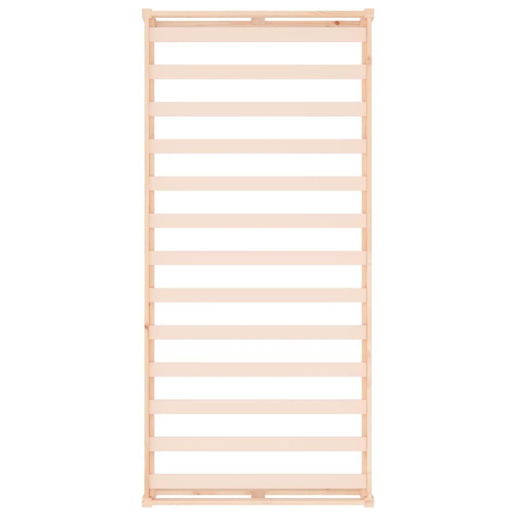 Bed Frame without Mattress 100x200 cm Solid Wood