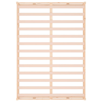 Bed Frame without Mattress 120x200 cm Solid Wood