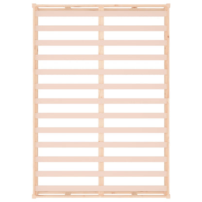 Bed Frame without Mattress 140x200 cm Solid Wood