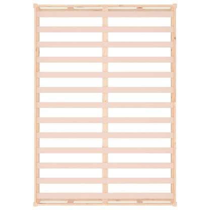 Bed Frame without Mattress 200x200 cm Solid Wood