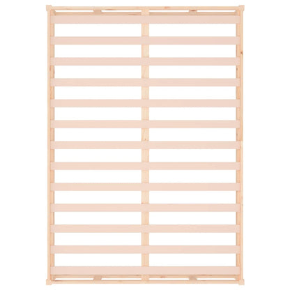 Bed Frame without Mattress 140x190 cm Solid Wood