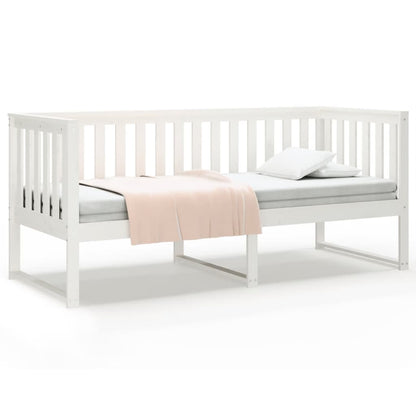 Day Bed without Mattress White 80x200 cm Solid Wood Pine
