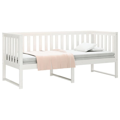 Day Bed without Mattress White 80x200 cm Solid Wood Pine