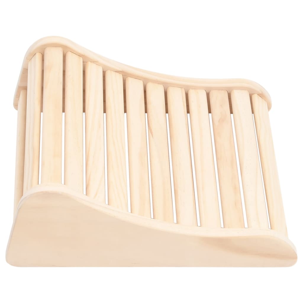 Sauna Headrest Solid Wood Pine