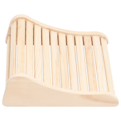 Sauna Headrest Solid Wood Pine
