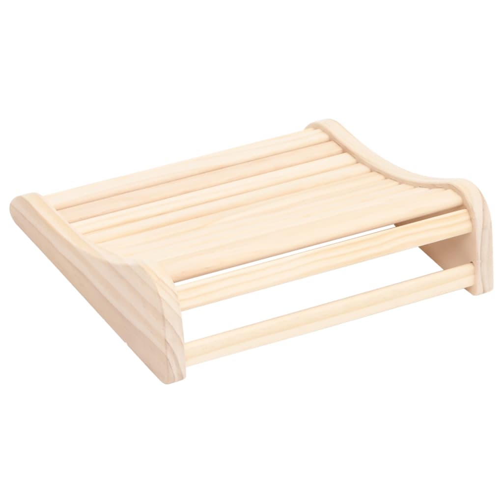 Sauna Headrest Solid Wood Pine