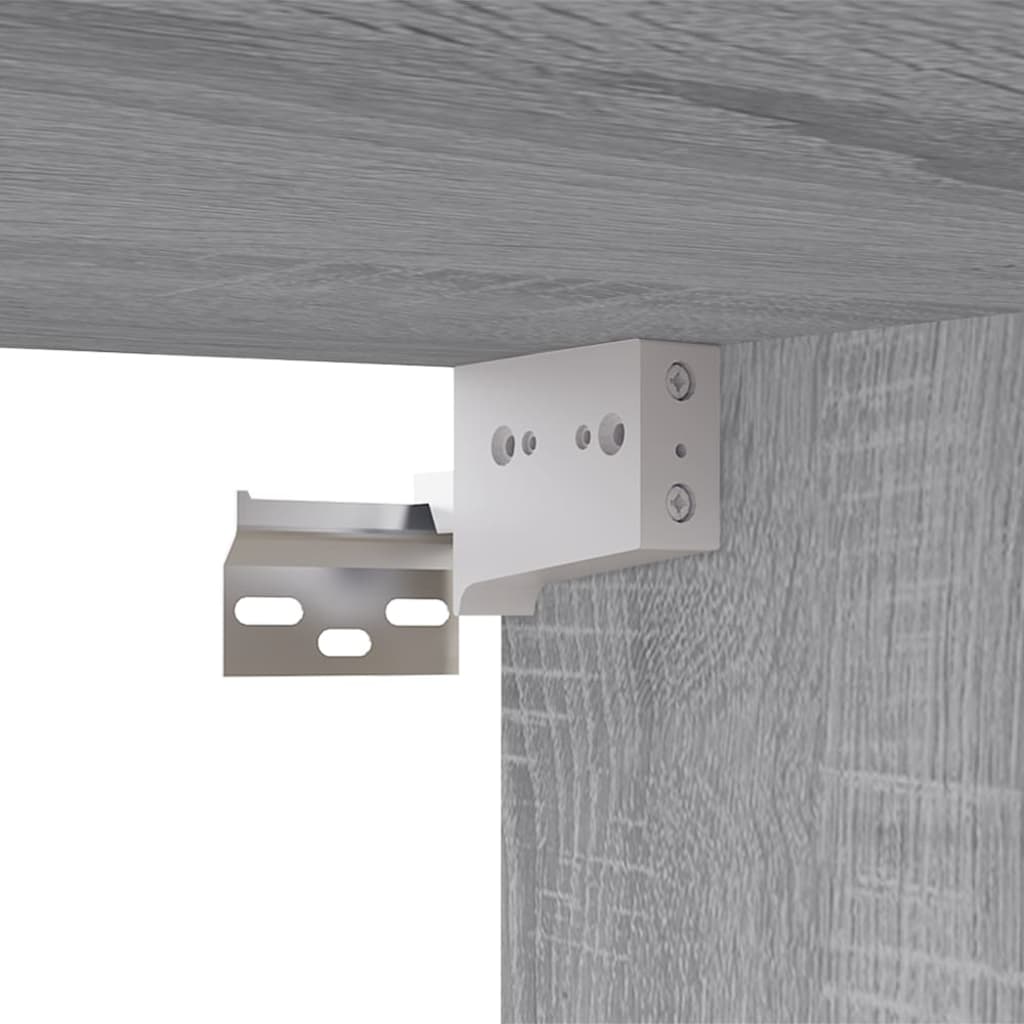 TV Cabinets 8 pcs Grey Sonoma 60x30x30 cm Engineered Wood