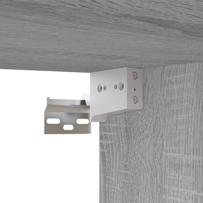 TV Cabinets 8 pcs Grey Sonoma 60x30x30 cm Engineered Wood