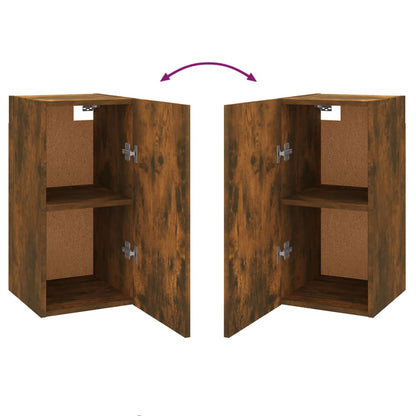 7 Piece TV Cabinet Set Smoked Oak Engineered Wood