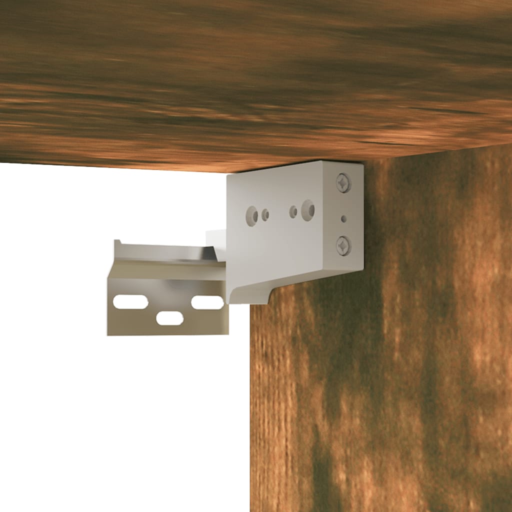 7 Piece TV Cabinet Set Smoked Oak Engineered Wood