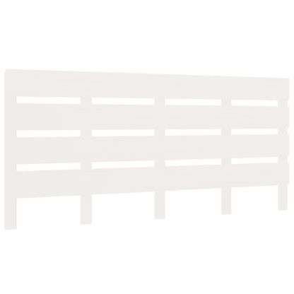 Bed Frame without Mattress White 120x200 cm Solid Wood Pine
