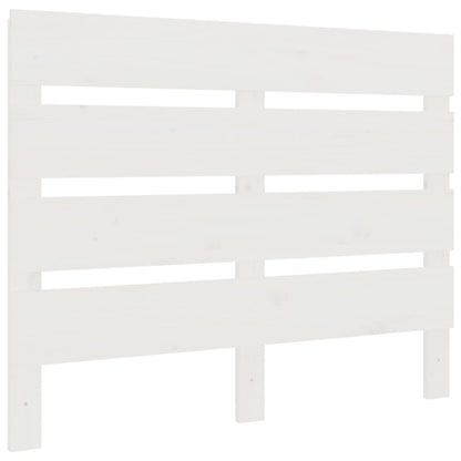 Bed Frame without Mattress White 75x190 cm Small Single Solid Wood Pine