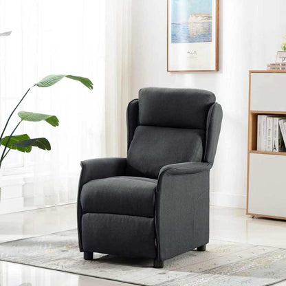 Massage Chair Dark grey 67.5 x 93.5 x 101.5 cm Fabric